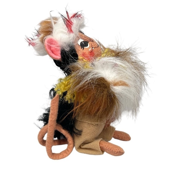 NWOT ANNALEE Native American Indian Boy 7" Mouse With Beaded Necklace 2004 - Picture 7 of 16